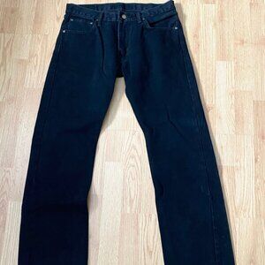 Men's Black Unbranded Jeans - Denim - Pants - Size 34 x 30